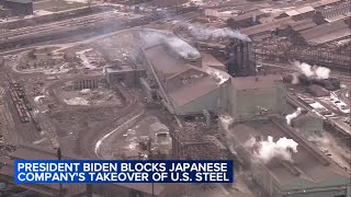 Northwest Indiana officials divided on Biden's decision to block Nippon takeover of US Steel