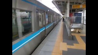 名鉄岩倉駅2番線　普通岩倉行き（当駅止り）到着