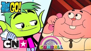 Die fantastische Welt von Gumball + Teen Titans Go! | Pizza-Bestellung | Cartoon Network