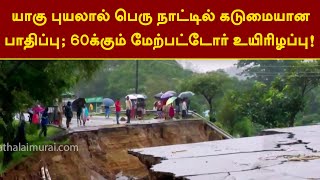 யாகு புயலால் பெரு நாட்டில் கடுமையான பாதிப்பு; 60-க்கும் மேற்பட்டோர் உயிரிழப்பு! | PTT