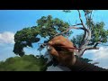 How To Paint Tree Deatails With Acrylic paints  Time Lapse  #48
