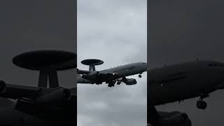 Rare visitor to RAF Mildenhall - NATO E3 Sentry