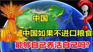 中国14亿人口大国，如果不进口粮食，能够养活自己吗？