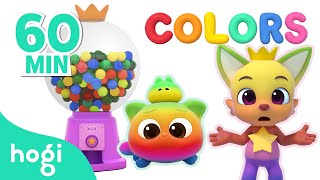 Learn Colors with Candies 🍬 and more! | Learn Colors for Kids | Ninimo Colors | Hogi & Pinkfong