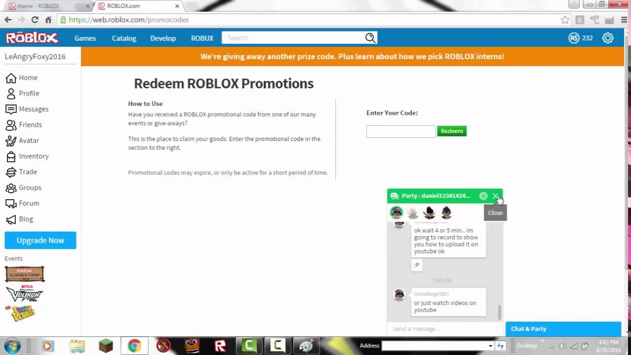 Roblox Redeem Code List Visualniom