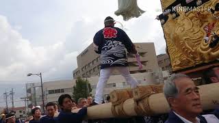 【 新居浜太鼓祭り】2018.10.17河川敷 ～平成最後の祭り～