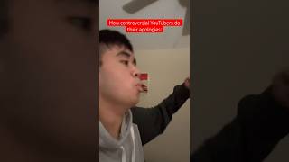 HOW YOUTUBERS MAKE APOLOGY VIDEOS! #shorts #shorts30 #comedy #youtube #apology #skits #funny