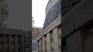 Walking Inside Sanchi Stupa #stupa #madhyapradesh #bhopal #sanchistupa #india #travel