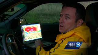 KCCI Meteorologist Jason Sydejko takes you storm chasing