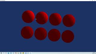 VTK Example - DiffuseSpheres - Cxx