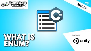 What Is Enum? Unity Basic C# Programming #15