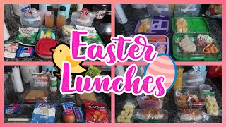 What's For Lunch? Easter Themed Lunches for my 5 & 8 year old!