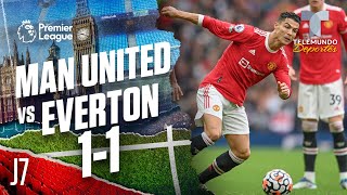 Highlights & Goals | Man. United vs. Everton 1-1 | Premier League | Telemundo Deportes