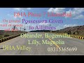 DHA Phase 7 Islamabad/DHA Valley/ Possession given to Allottees/ on ground visit of streets and plot