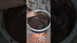 Dodol | Traditional Goan Dodol | Coconut and Jaggery Sweet #sweet  #food  #cooking  #yt #recipe