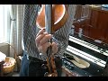 violin a major scale 3 octaves demonstration