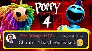 Poppy Playtime CHAPTER 4 – Officially LEAKED?! (Mob Entertainment)