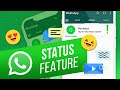 How to Create & Delete WhatsApp Status | How to Post Text and Links | How to Post Photos and Videos