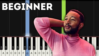 All of Me - John Legend | Slow Easy Piano Tutorial