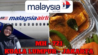 MALAYSIA AIRLINES MH721 KUALA LUMPUR - JAKARTA