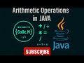 Arithmetic Operations In Java ||Core Java Tutorial for Beginners || Eclipse IDE,Maven