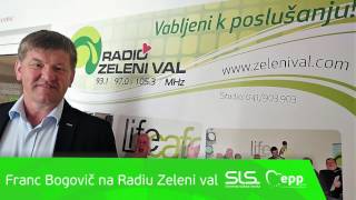 Franc Bogovič na Radiu Zeleni val [junij 2017]