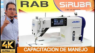 CAPACITACION RECTA AUTOMATICA JUKI DDL9000 FULL DIGITAL