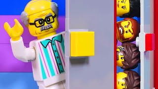 LEGO | Grandpa DESTROYS The Competition! | STOP MOTION LEGO | Billy Bricks Compilations
