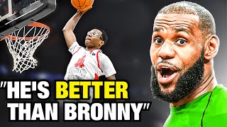 LeBron James 15 Year-Old Son Is CRAZY Good!