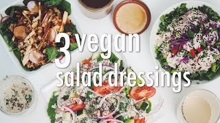 3 vegan salad dressings | hot for food