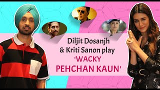 Diljit Dosanjh and Kriti Sanon play Wacky 'PEHCHAN KAUN' | Arjun Patiala | BOI