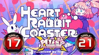 [PUMP IT UP XX] Heart Rabbit Coaster S17 & S21 ✔