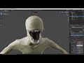 i turn a human into a monster in blender blender 2.9 monster sculpt