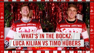 Whats in the Bockz? Luca KILIAN vs Timo HÜBERS | 1. FC Köln | Weihnachten