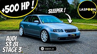 AUDI S3 8l PREPA MAISON de +500 CH, un VERITABLE SLEEPER ! 🚀