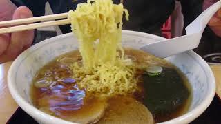 【しょうゆラーメン】青森県弘前市 道の駅ひろさき サンフェスタいしかわ ラーメン 550円