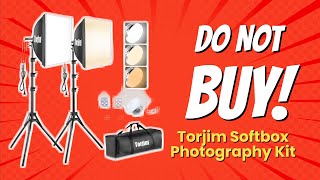 DON'T BUY Torjim Softbox Photography Kit BEFORE WATCHING THIS VIDEO! ⚠️😱 (9 Reasons)