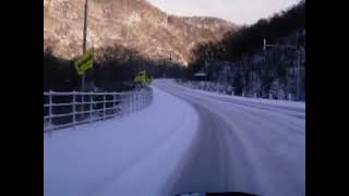 Driving Japan 360p Hokkaido Prefectural road rute38（from Yubari）⑦ 2008-12-16