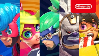 『ARMS』キャラクター紹介 (闘会議2017版)