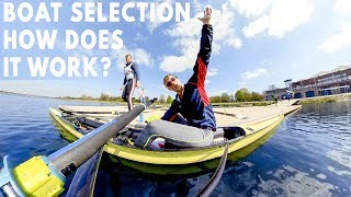 HOW ARE ROWING CREWS SELECTED AT LEANDER CLUB