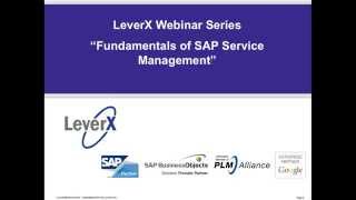 Fundamentals of SAP Service Management video preview 15Feb11