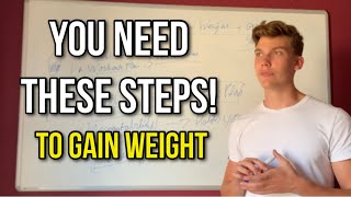 What you NEED to GAIN WEIGHT and BUILD MUSCLE as a SKINNY GUY