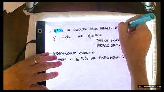 Office Hour Lecture: Chapter 5 Binomial Probability Distributions
