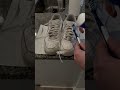 HOW TO MAKE YOUR AIR FORCE ONES LOOK BRAND NEW #airforce1 #lifehacks #whiteshoes #airforce1