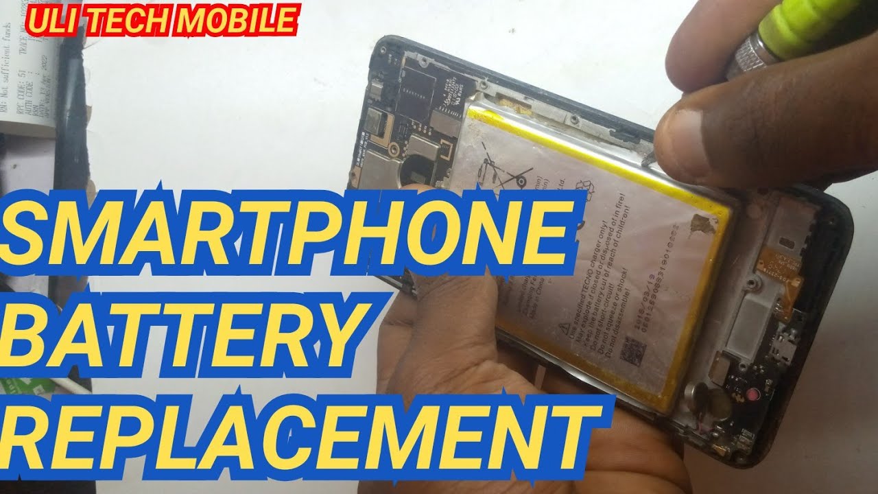 How To Replace A "Non-removable" Smartphone Battery - YouTube