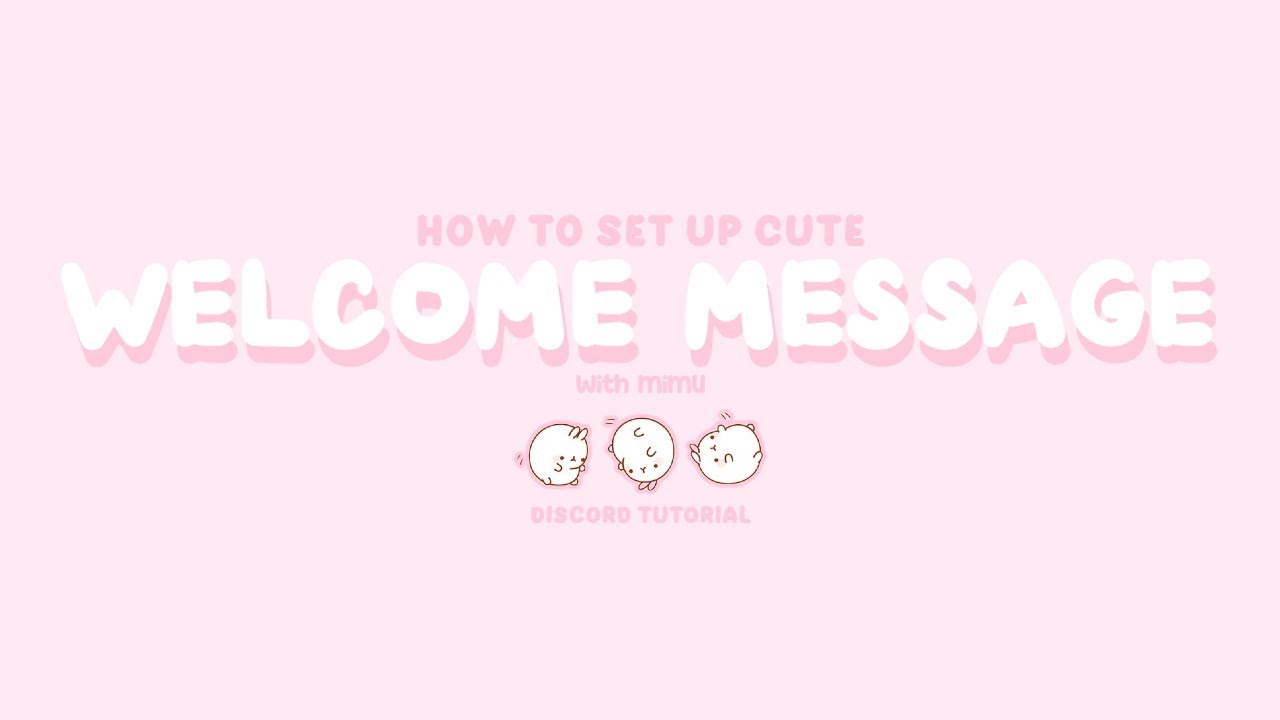 Mimu Bot Welcome Message Updated рџњё Youtube