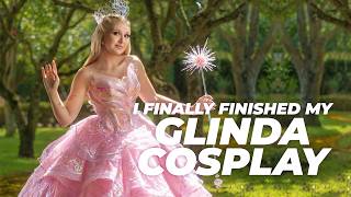 I finally finished my Glinda Cosplay