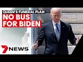 Queen's Funeral Plans revealed - NO bus for Joe Biden