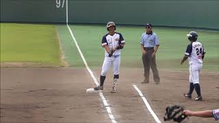 福井ミラクルエレファンツ#27清田亮一2019 08 11信濃戦（敦賀）