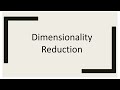 Dimensionality Reduction | PCA | LDA | Machine Learning (INF8245E) | Lecture-11 | Part-3